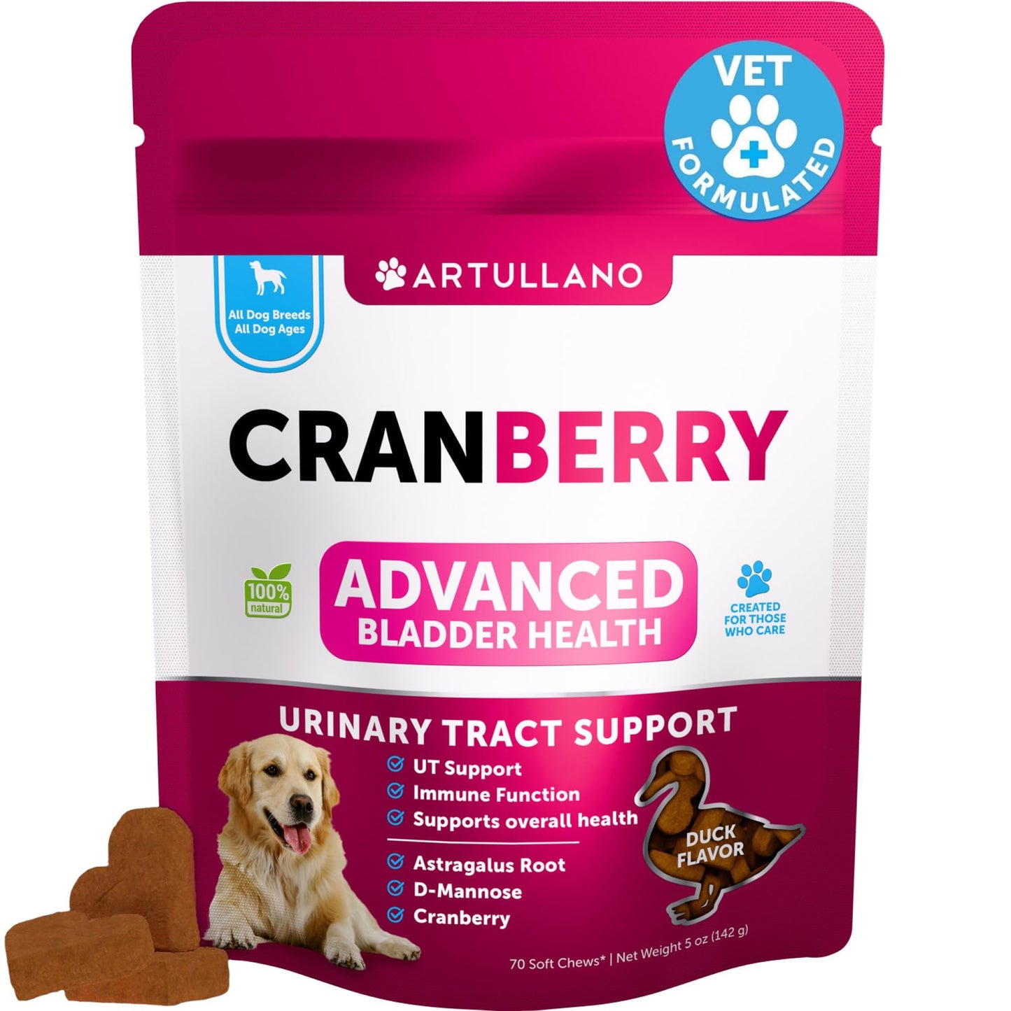 Dog Multivitamin Chewable with Glucosamine 26 in 1 - Dog Vitamins and Supplements - Senior & Puppy Multivitamin for Dogs - Pet Joint Support Health - Immunity, Mobility, Gut Skin - 120 Chews