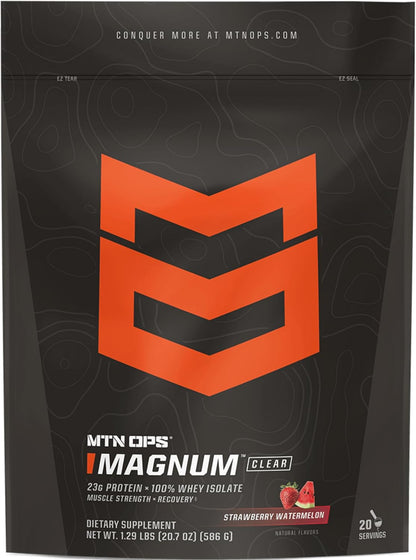 MTN OPS Magnum Clear Whey Protein Isolate, Strawberry Watermelon
