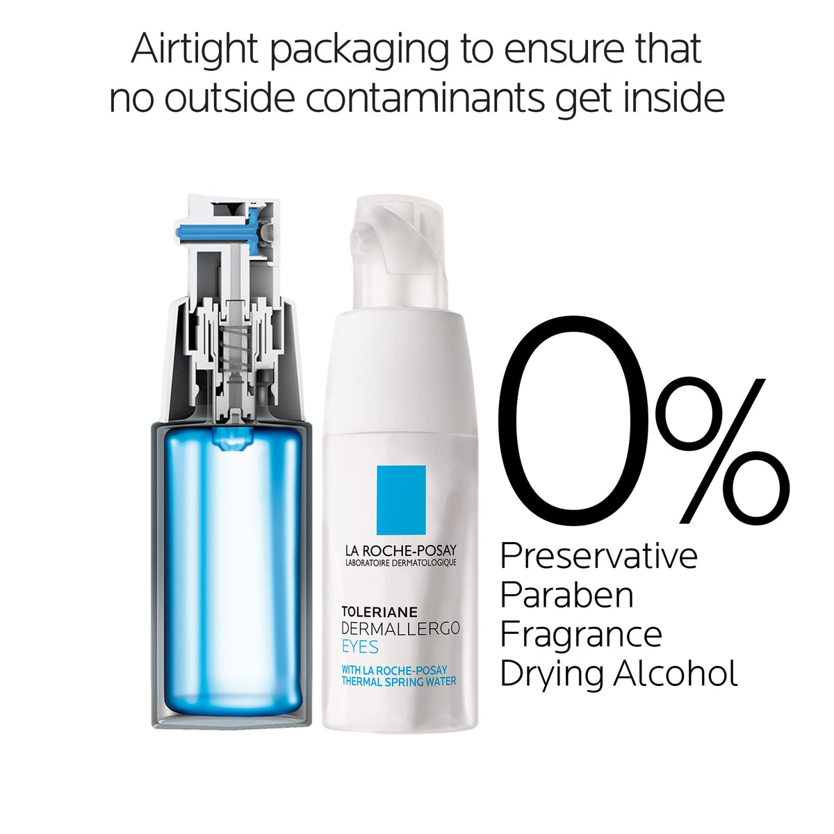 La Roche-Posay Toleriane Dermallergo Eye Cream Soothing Repair Moisturiz