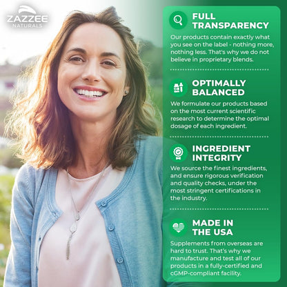 Zazzee USDA Organic Tart Cherry 10:1 Extract, 120 Vegan Capsules, 4 Month Supply, Montmorency Cherry, Daily Wellness Antioxidant Support, Organic Herbal Supplement, All-Natural, Non-GMO, Made in USA