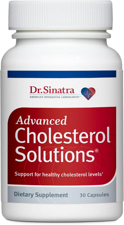 Dr. Sinatra's Advanced Cholesterol Solutions Heart Health Supplement with Citrus Bergamot, 30 Capsules (30-Day Supply) by Dr. Sinatra