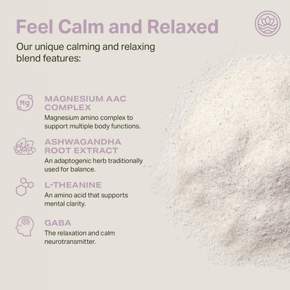 Proper The Lavenders Calming Aid - Magnesium Drink Mix with Lavender GABA