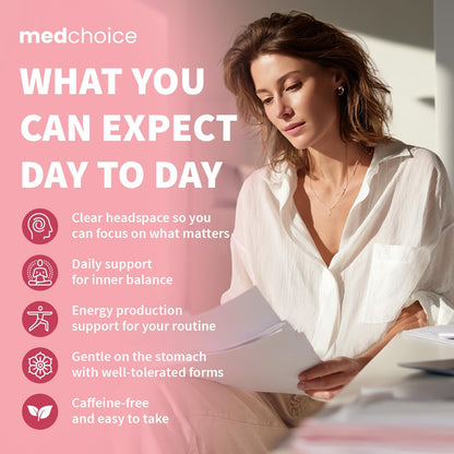 MEDCHOICE 29-in-1 Methylated Multivitamin for Men & Women with Omega 3, Active B12, 5-MTHF Folate (70ct) & 14-in-1 Women’s Inositol Complex Supplement - 40:1 Myo & D-Chiro Inositol (120ct) Bundle