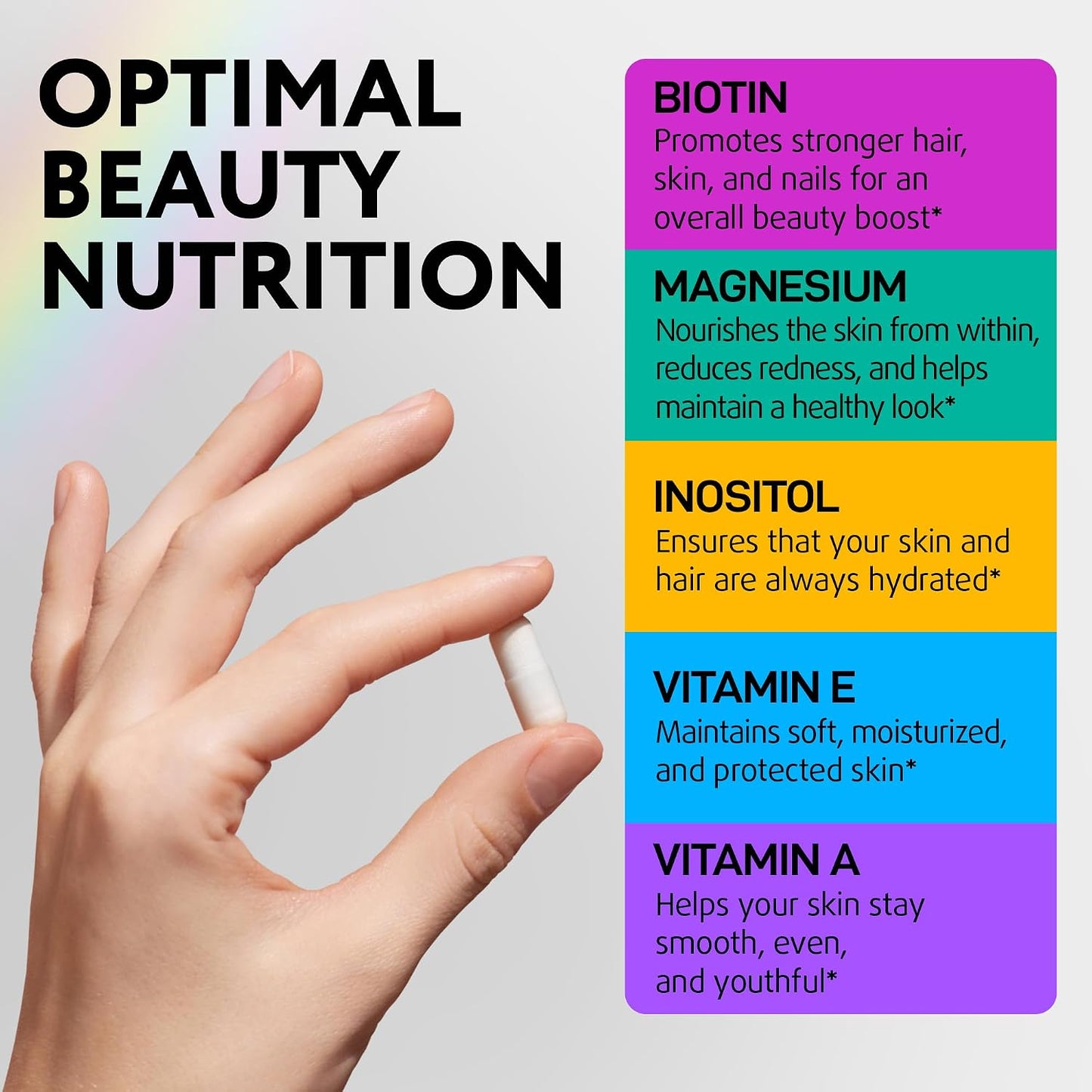 IQ BIOLOGY Ultimate Hair, Skin, & Immunity Support Bundle - Biotin for Hair Growth, Collagen & Keratin for Thinning Hair, Vitamin D3 for Strong Bones, Teeth, and Enhanced Immune Function