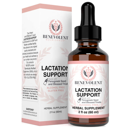 Lactation Supplement Breastfeeding Support Liquid - Breast Milk Supply Increase