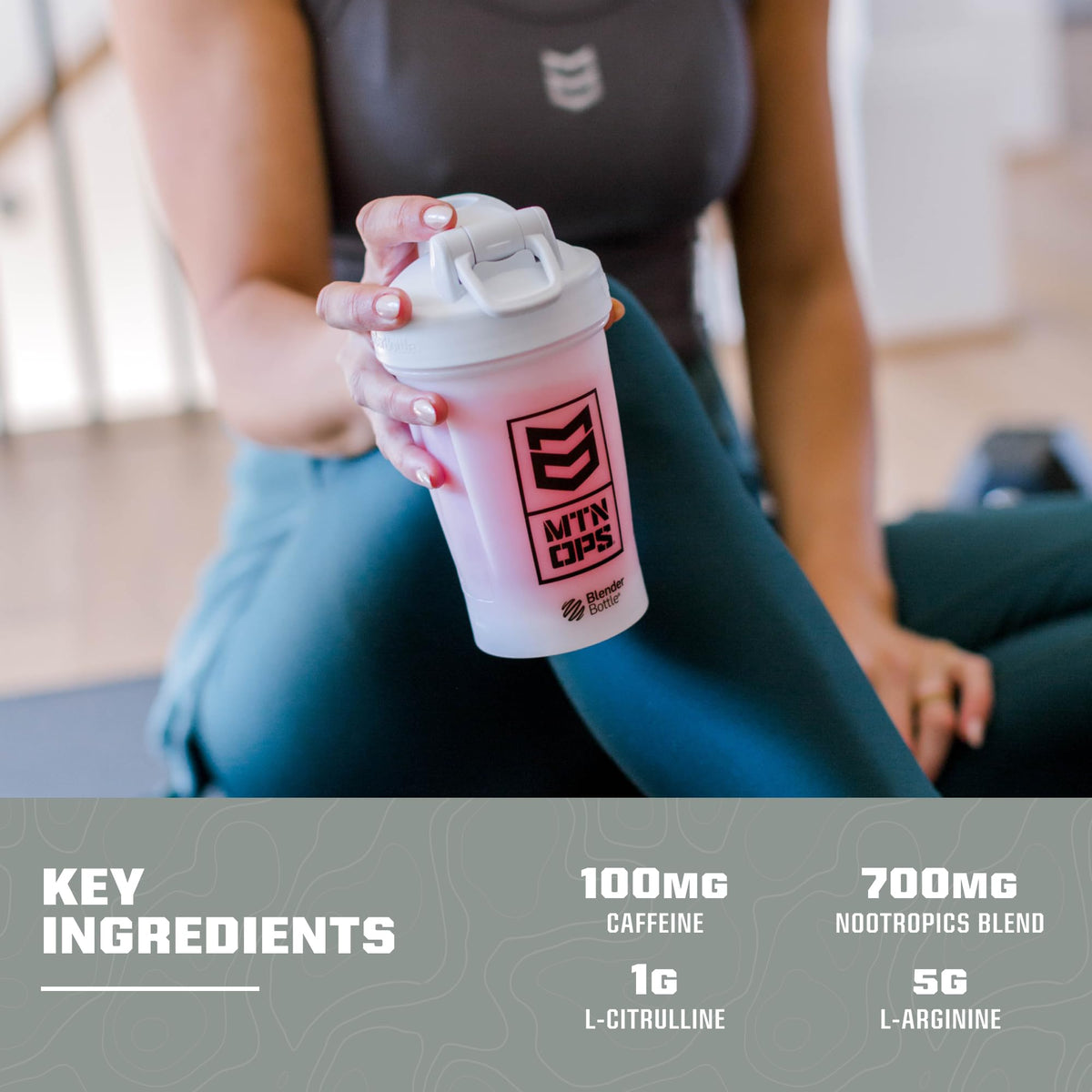 MTN OPS Ignite Energy Powder, Zero Sugar, Tiger's Blood