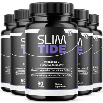 Slim Tide Weight Loss Capsules, Official SlimTide Supplement - 60 Capsules