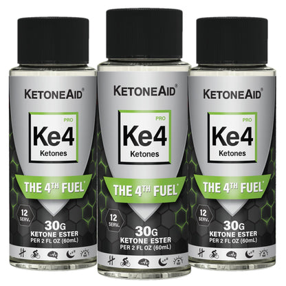 KetoneAid KE4 Pro Ketone Ester Drink | Not a Ketone Salt, No Sugar, No Caffeine