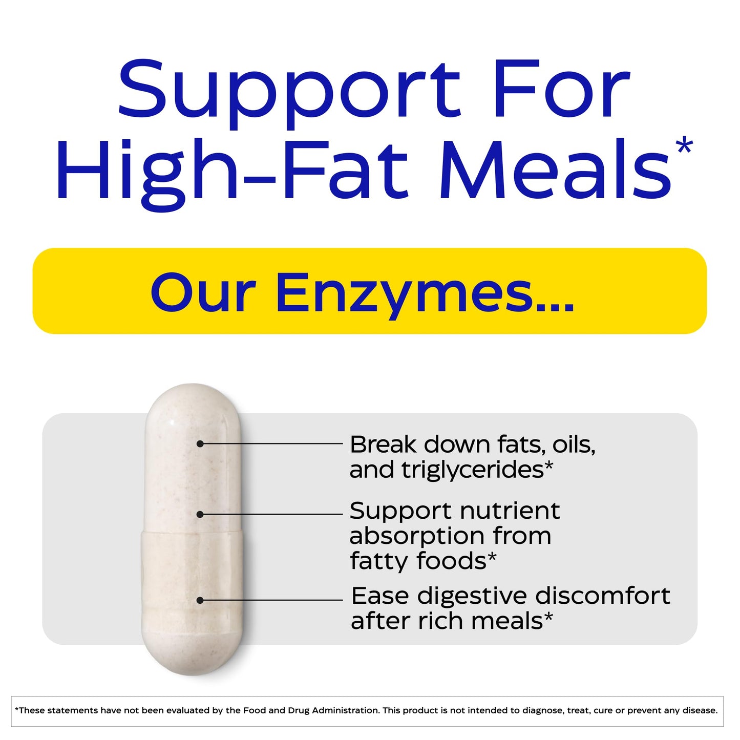 Enzymedica Lypo Gold - Protease, Amylase & Lipase Digestive Enzymes for Women & Men, Enzyme Supplement for Fat Digestion, Gut Health & Gallbladder Support, Helps Gas & Bloating, Gluten Free - 60 Caps