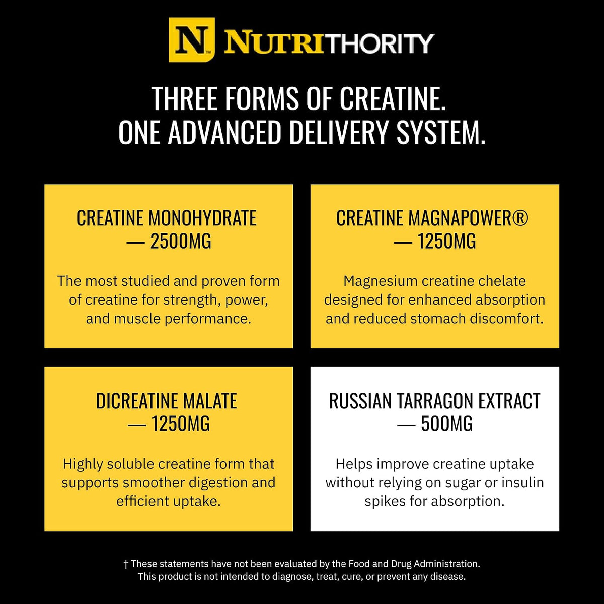 Nutrithority - Creagon Creatine Powder Complex (Orange Mango)