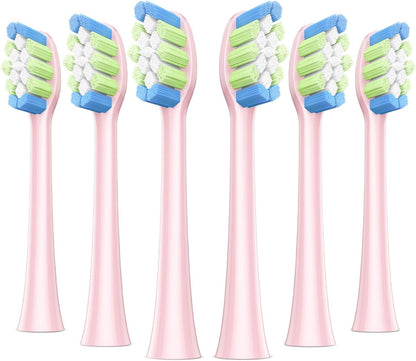 COSLUS Electric Toothbrush Replacement Heads, Pink
