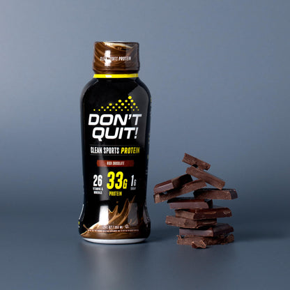 DON'T QUIT Clean Sports PROTEIN Shake (Chocolate)