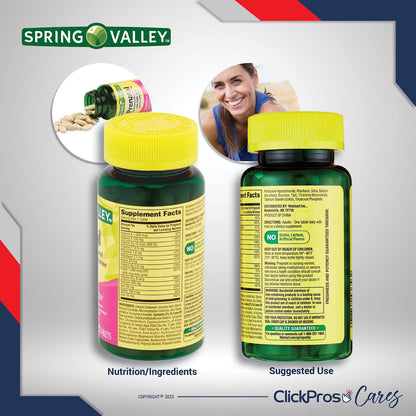 Spring Valley Prenatal Multivitamin/Multimineral for Pregnant and Nursing Women