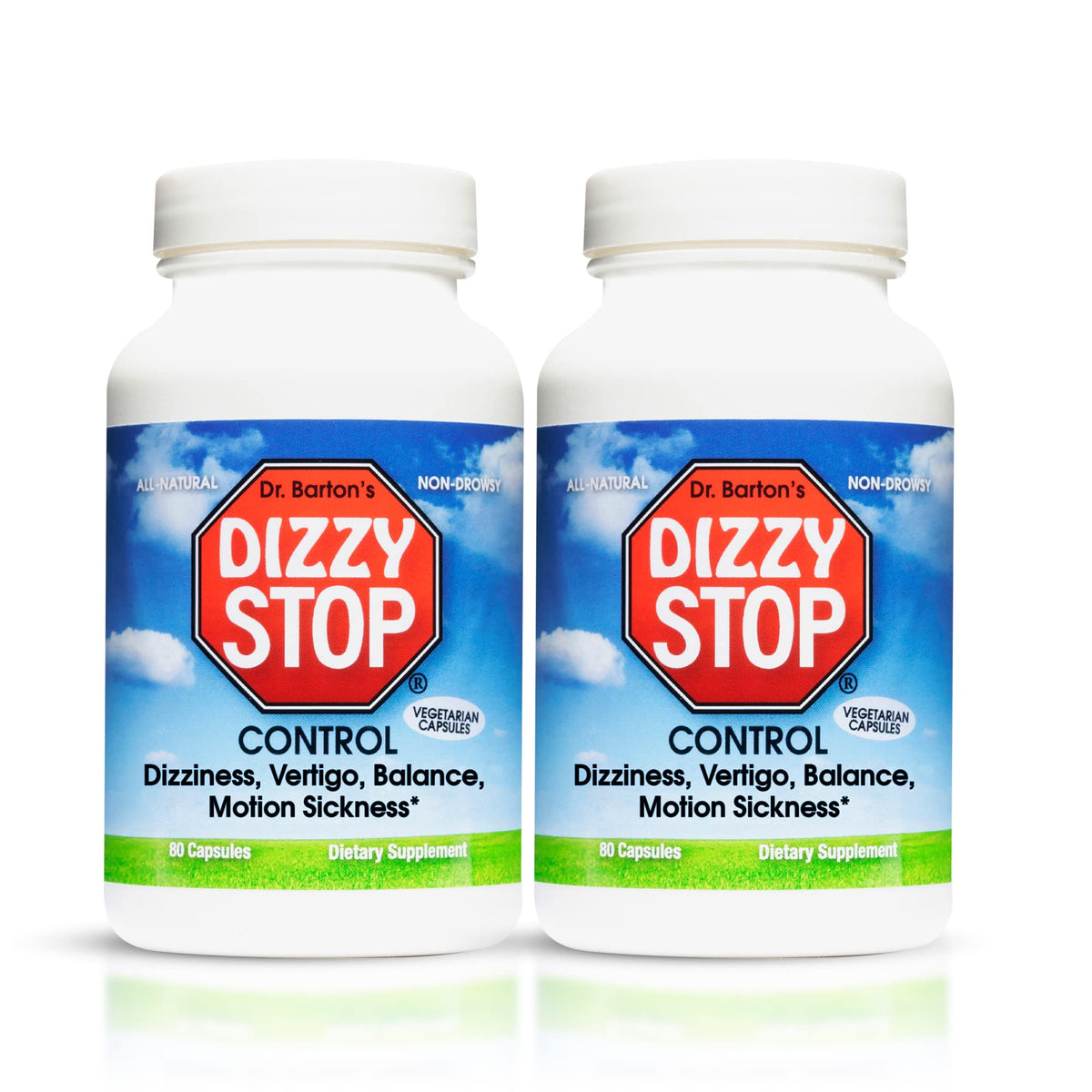 Dizzy Stop Dr. Barton’s All-Natural Vertigo Comfort, Inner Ear Balance Supp