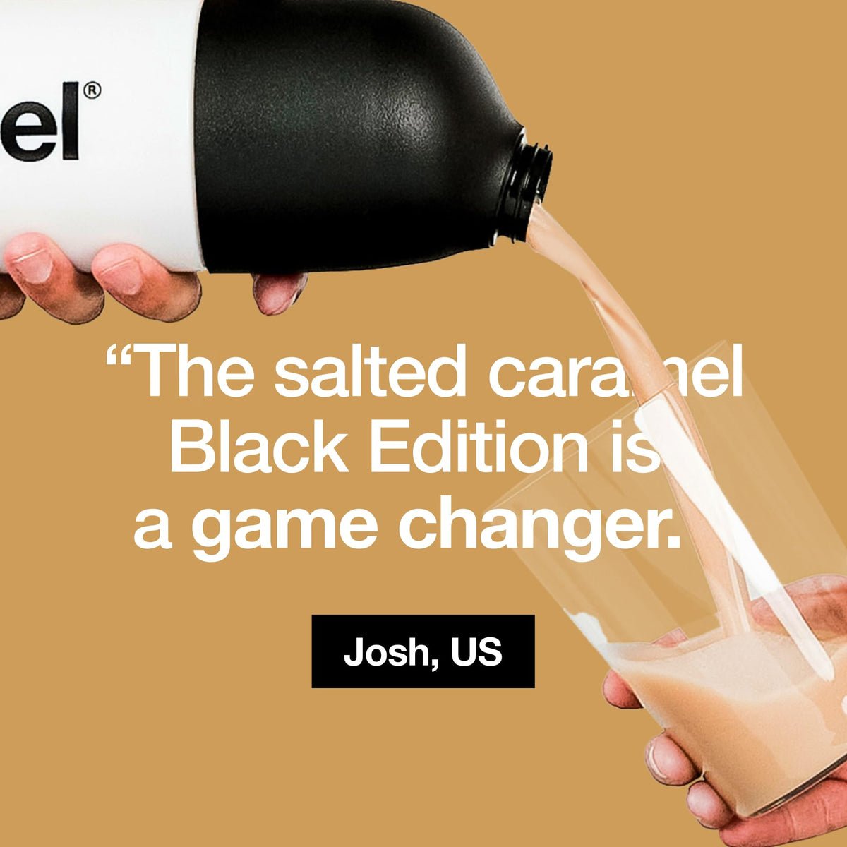 Huel Black Edition | Salted Caramel 40g Vegan Protein Powder | Nutritionally Complete