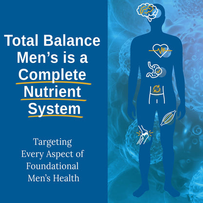 Xtendlife Total Balance Men’s Premium Multivitamin for Immune, Heart, Digestive & Cellular Health - Extra Strength Daily Support - 90+ Nutrients & Minerals - 30 Day Supply