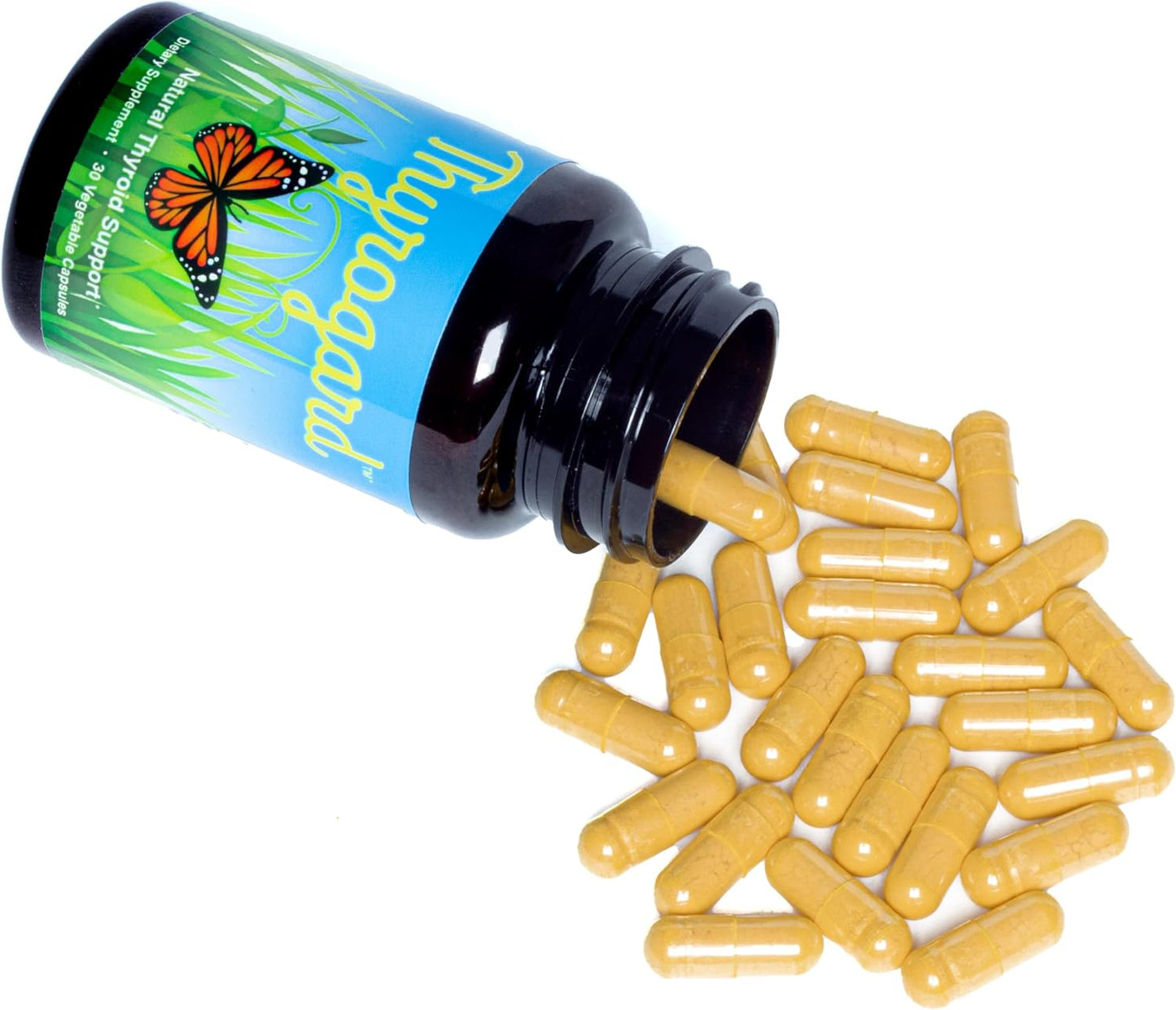 Natural Thyroid Support Supplement, Vegan, Gluten-Free | Promotes Steady Energy, Balanced Mood, and Mental Clarity While Easing Everyday Fatigue and Brain Fog, 30-Day Supply