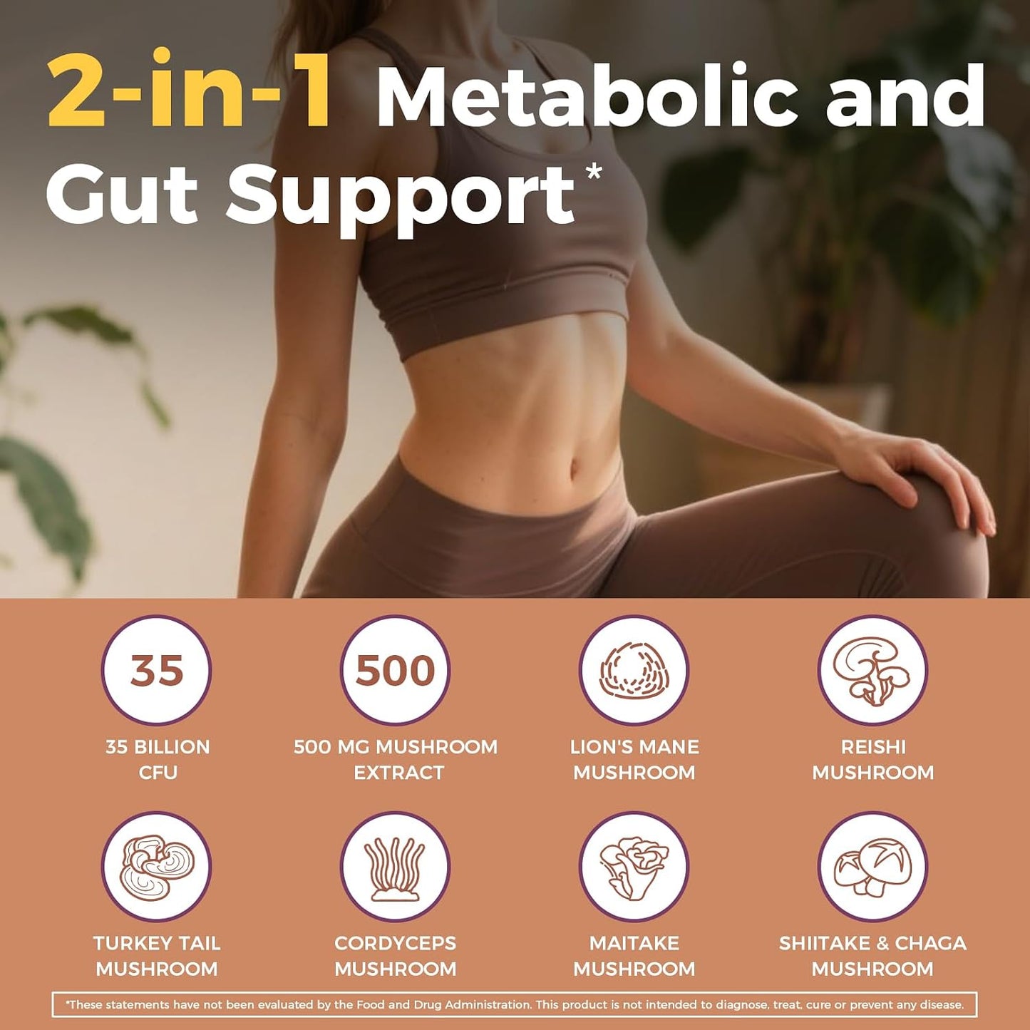 NewRhythm Probiotics Bundle: Women's Probiotics, 50 Billion, Support Digestive Health, 60 Capsules and Probiotics 35 Billion CFU, Digestive & Immune, 30 Caps