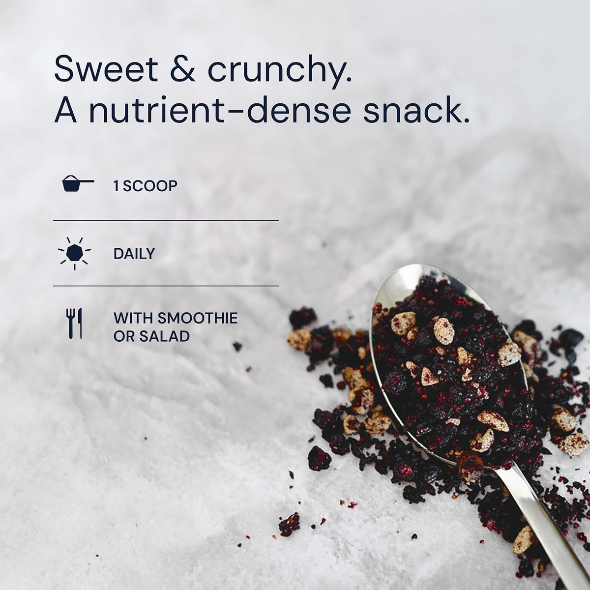 Blueprint Bryan Johnson Blueberry Nut Mix - Real Blueberries, Roasted Macadamia Nuts and Walnuts - No Additives or Added Sugars - Keto and Paleo Friendly - 170mg Polyphenols (30 Servings)
