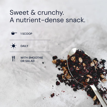 Blueprint Bryan Johnson Blueberry Nut Mix - Real Blueberries, Roasted Macadamia Nuts and Walnuts - No Additives or Added Sugars - Keto and Paleo Friendly - 170mg Polyphenols (30 Servings)