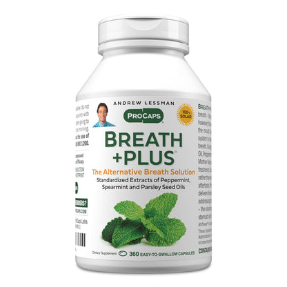 ANDREW LESSMAN ProCaps Breath Plus Internal Breath Freshener 60 Softgels