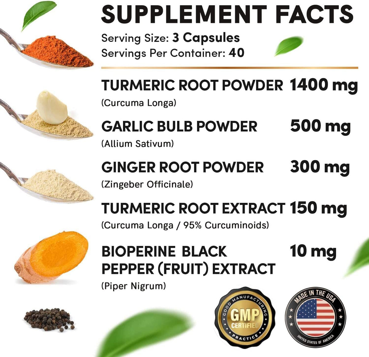 MEDCHOICE Turmeric & Ginger (120ct) and Nootropic Brain (120ct) Supplement Bundle - Wellness Duo for Joint, Digestion, Brain, & Mood Support - Vegan, Non-GMO, Gluten-Free