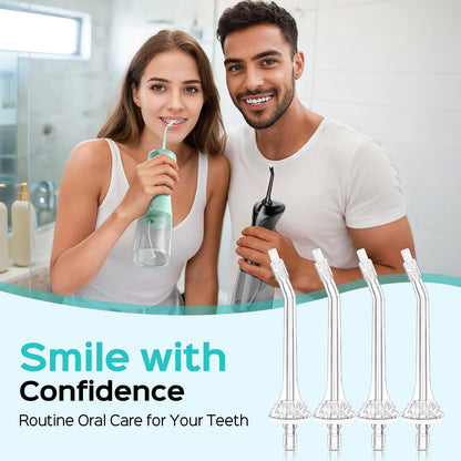 COSLUS Water Flosser Pick For Teeth Tip Periodontal Jet Tip 4 Pcs