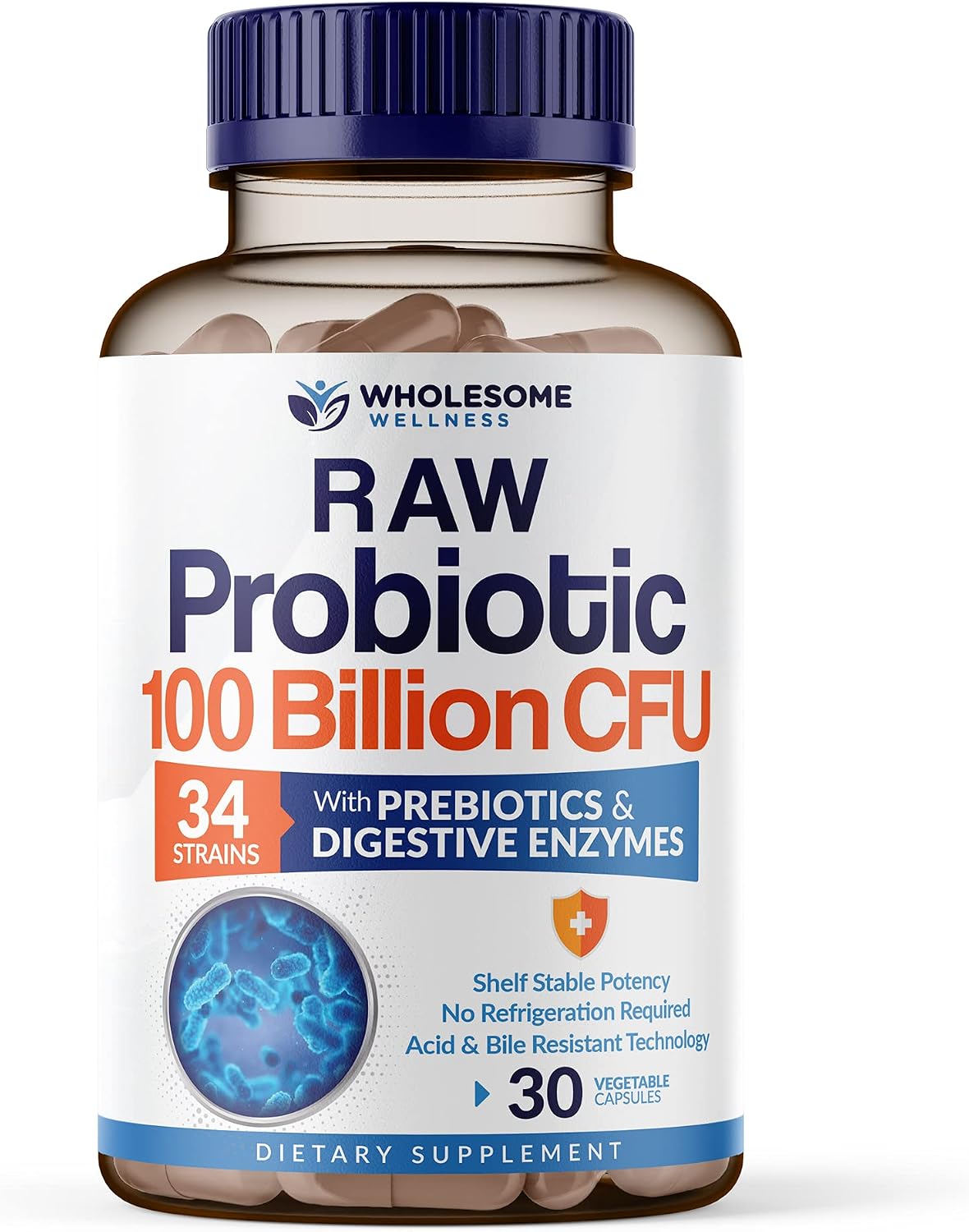 Organic Probiotics 100 Billion CFU, Dr Formulated for Women and Men + Whole Food Multivitamin for Men, Natural Multi Vitamins, Minerals, Organic Extracts Bundle