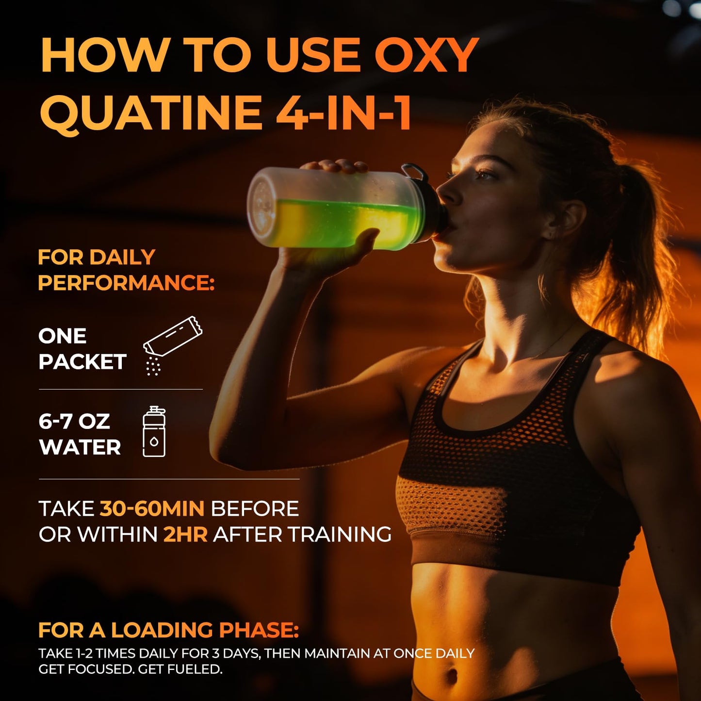 OxyEnergy Creatine Monohydrate Powder Supplements Bulk Micronized Creatine Powder, Support Muscle Growth & Recovery, Lemon Flavored 4-in-1 Creatine for Women & Men,30 Packets,5000mg Per Servings