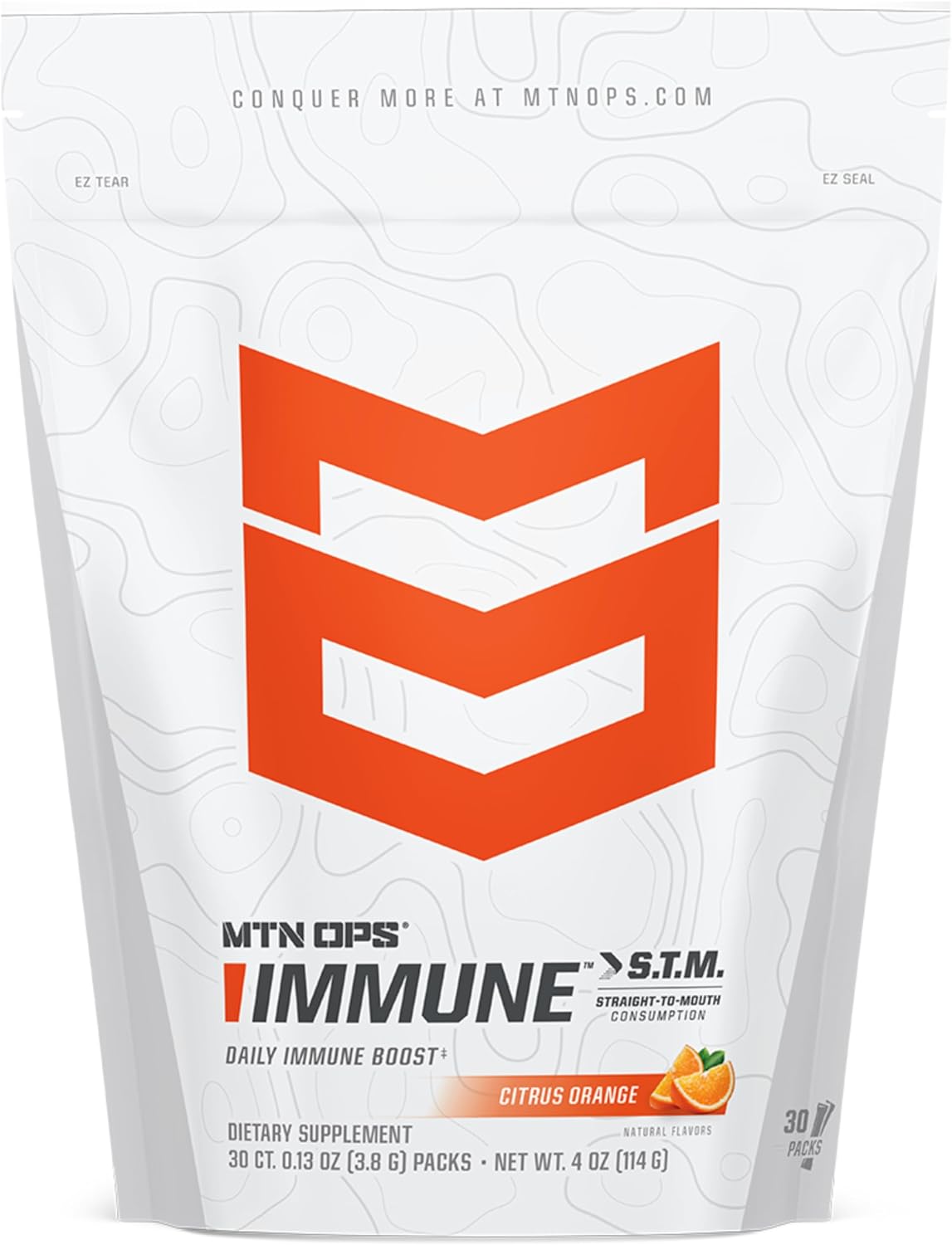 MTN OPS Immune STM On-the-Go Immune Support, Citrus