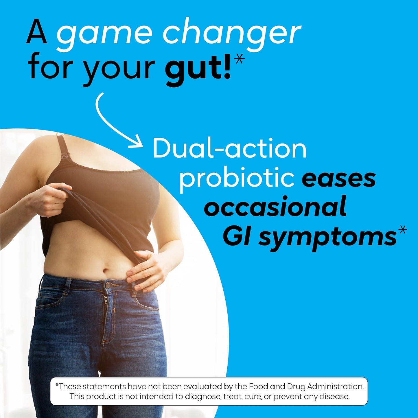 BioGaia Gastrus L reuteri Probiotic | 35 Years of Clinical Gut Research | L reuteri 6475 + 17938 Probiotics | Ease Gut Discomfort, Gas & Bloating | Promotes a Healthy Gut & Microbiome | 30 Chewables