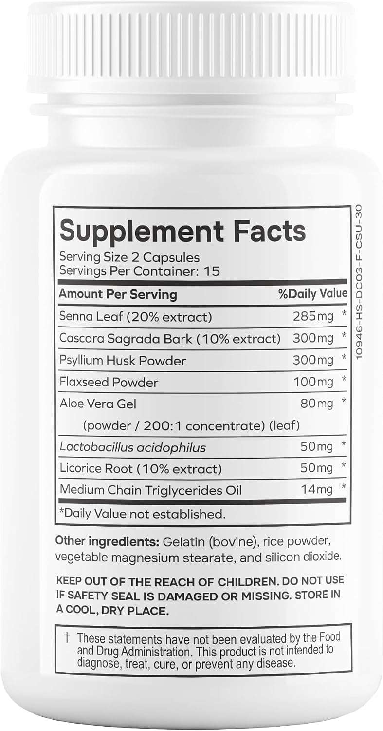 Coloslim - Gentle Colon Cleanse for Digestive Health & Gut Flora