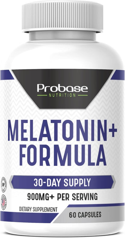 Probase Nutrition Melatonin+ Formula 60 Capsules 30-Day Supply