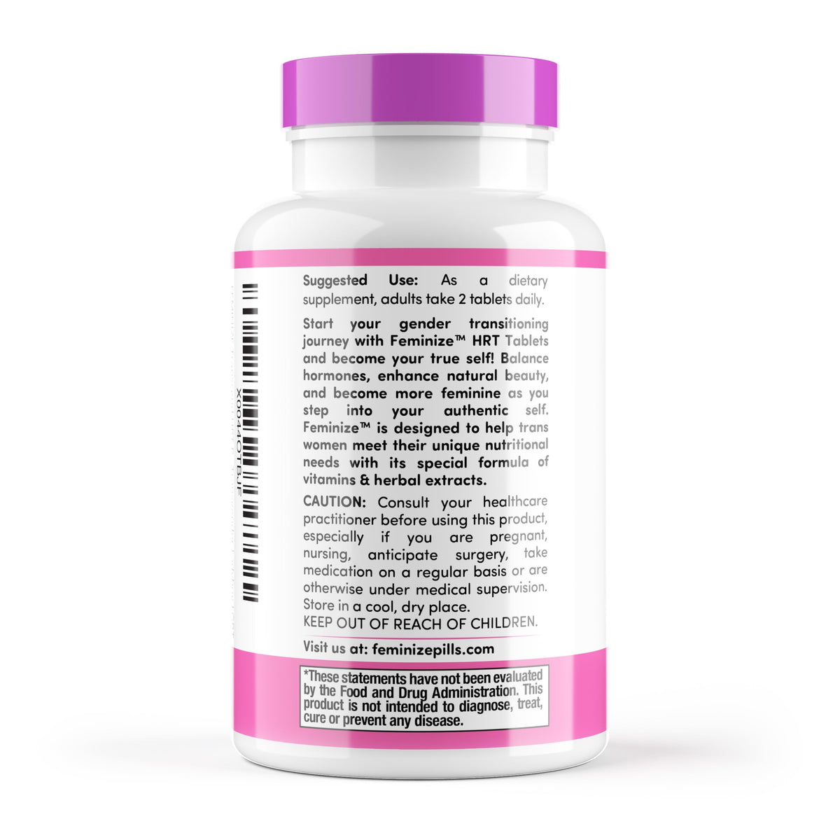 FEMINIZE Transcend HRT Pills for Estrogen - Potent HRT Estrogen Complex - Big Breats