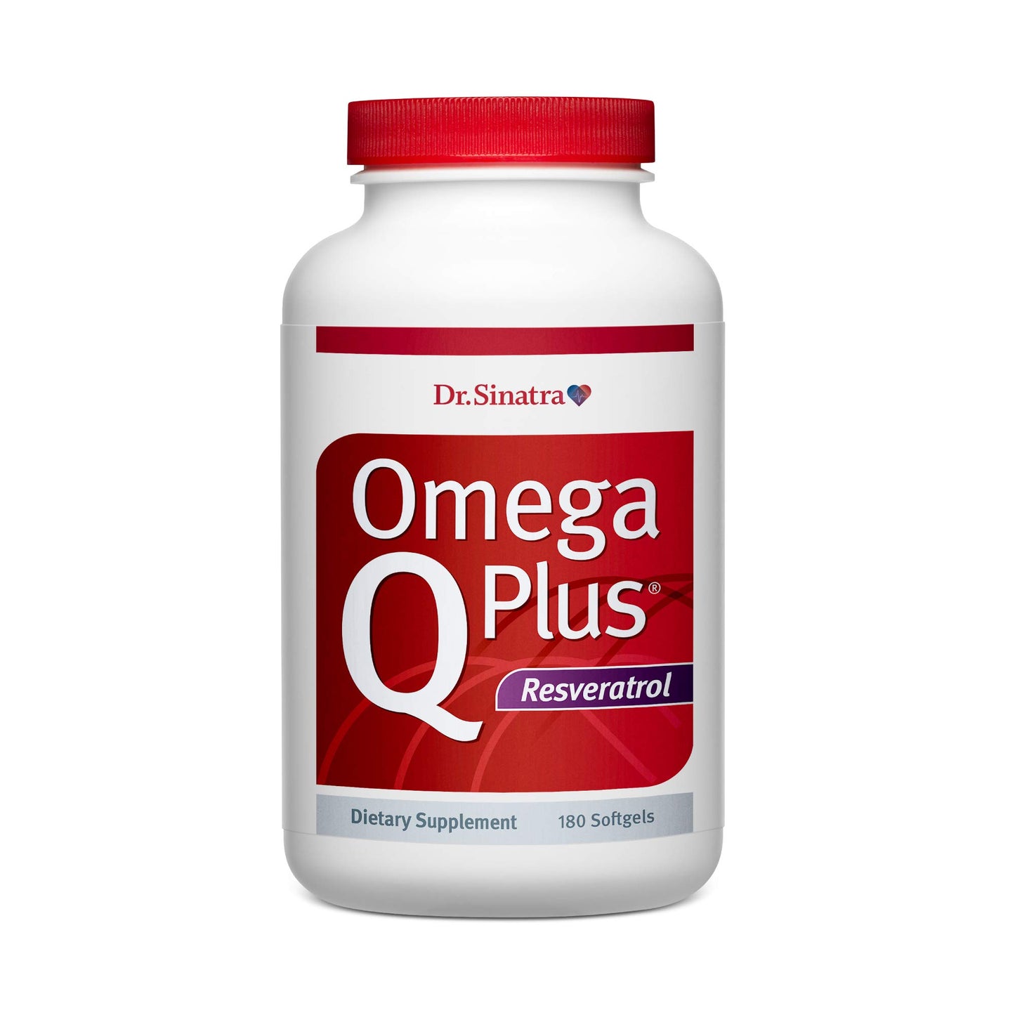 Dr. Sinatra Omega Q Plus Resveratrol - Omega-3 Supplement with CoQ10 and Resveratrol - Promotes Comprehensive Heart and Whole Body Health to Help You Age Well (60 softgels)