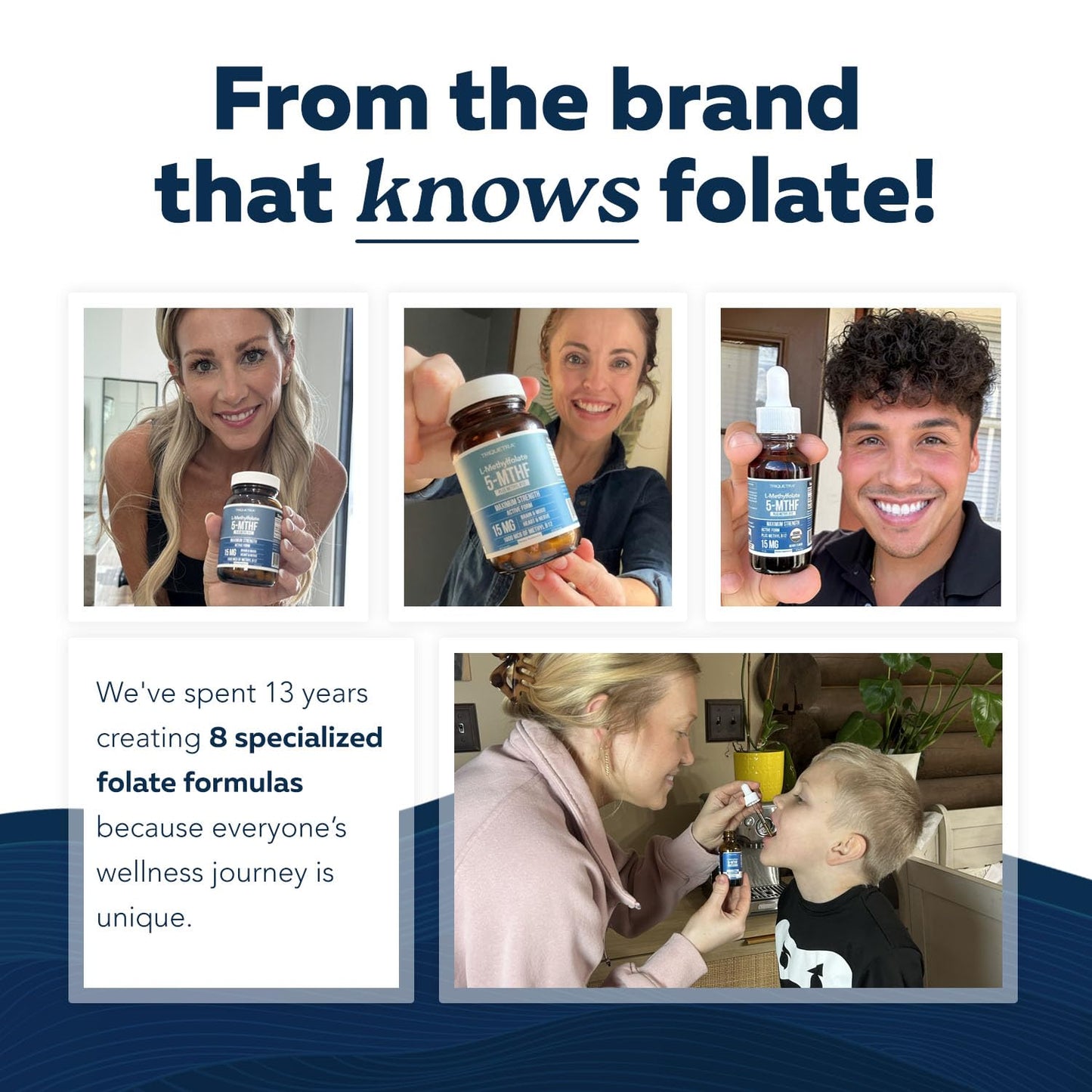 FolinicActive™ Organic Folinic Acid Liquid Drops for Brain, Heart, Nerve & Mood Support - 1700 mcg with B12, B6 & Riboflavin B2 - Tri-Cofactor Absorption System -Berry Flavor Drops, 1fl oz-60 Servings