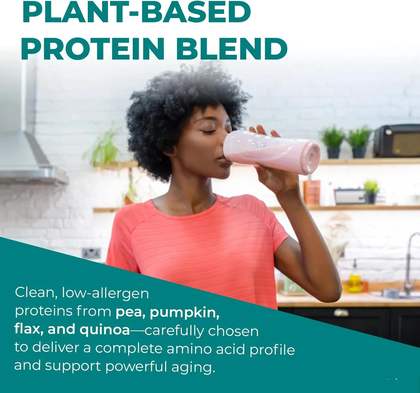Reignite Wellness by JJ Virgin Chocolate Plant Based All-in-One Shake and Extra Fiber Powder Supplement