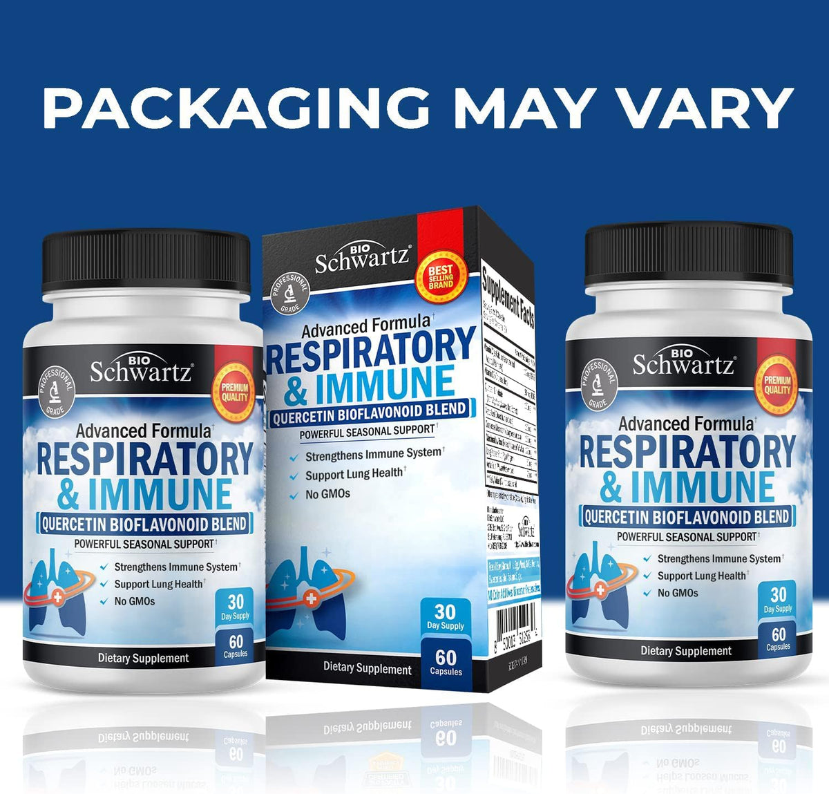 Lung Detox Respiratory & Immune Support Supplement, 60 Capsules