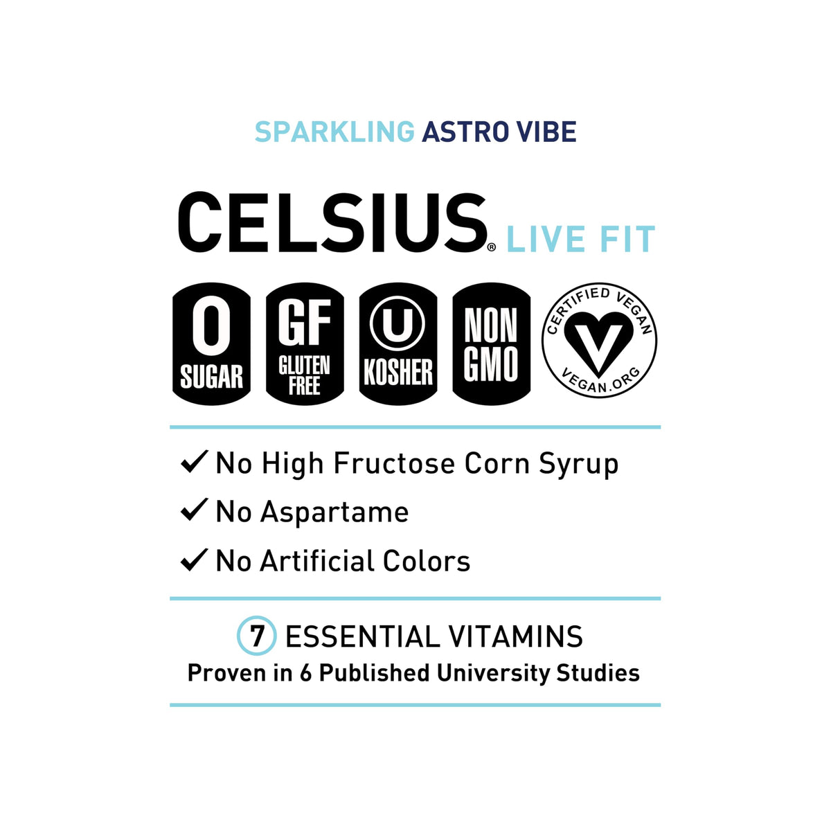 CELSIUS RETRO VIBE Sparkling Sherbet Slush, Sugar Free Energy Drink, 12 Fl Oz (Pack of 12)