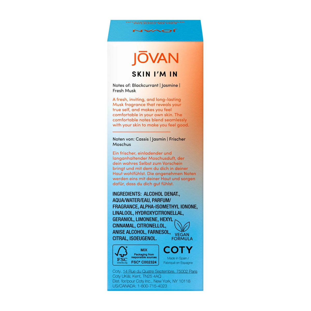 Jovan Island Gardenia Eau de Cologne Spray 1.5 fl oz (Pack of 1), Notes of Neroli, Gardenia, and Sandalwood, Women's Fragrance, Long Lasting, Everyday Fragrance, Travel Size