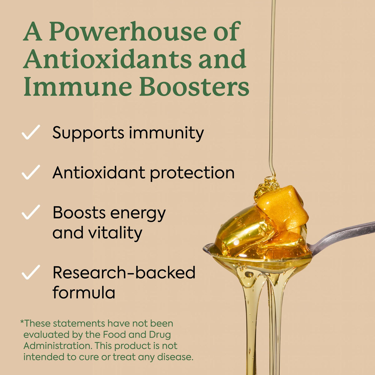 Plant People WonderBee Super Mushroom Manuka Honey Chews 30ct