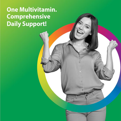Rainbow Light Multivitamin for Women | 120 Capsules | with Organic Fruits and Vegetables | Vegetarian, Non-GMO | Supports Cellular Energy, Immune & Bone Health | with Iron, Vitamin C & D, + Zinc | Vegetarian, Non-GMO