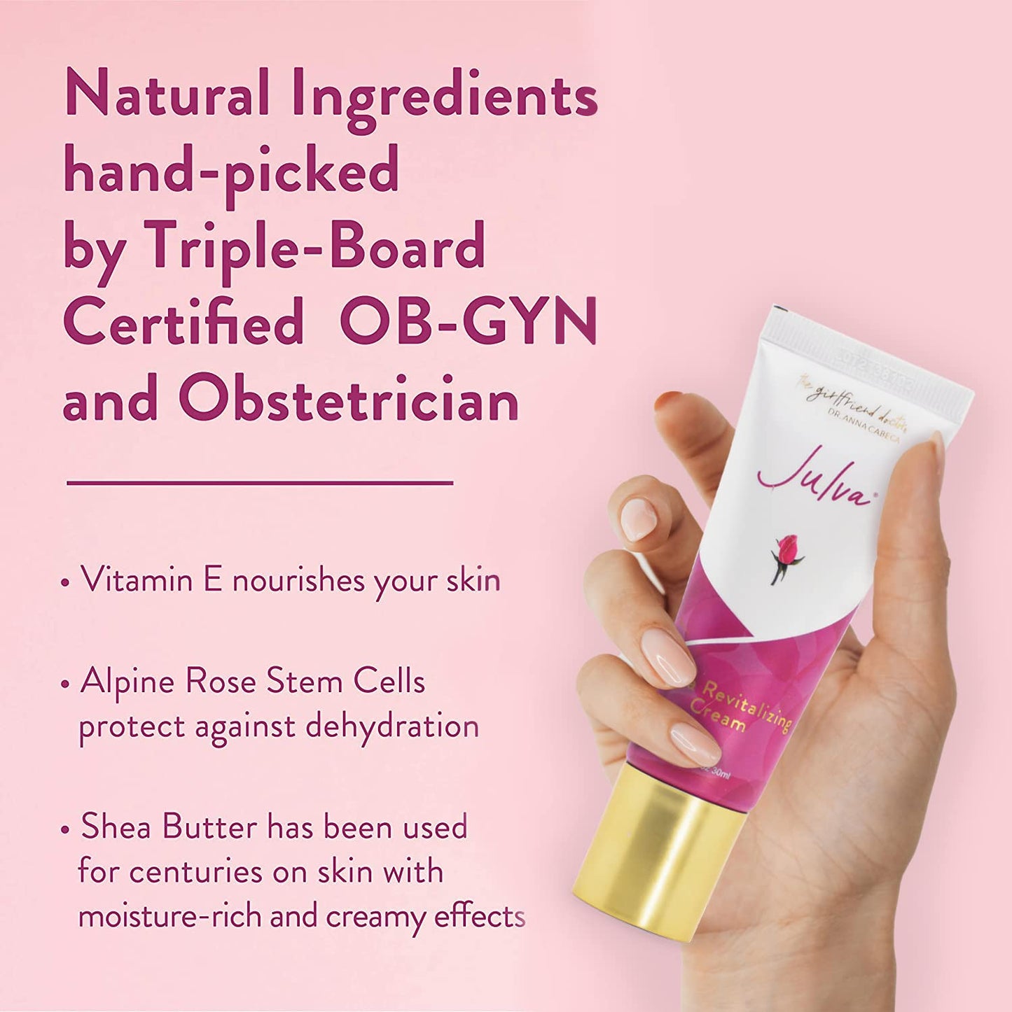 Dr. Anna Cabeca Hormone Harmony Bundle Balance Nourishing Cream | Julva Intimate Vulva Moisture Cream (60-Day) + Balance Nourishing Skin Cream – Cosmetic Moisturizers for Midlife Skin Support