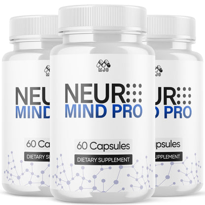 Neuro Mind Pro Capsules, Premium Formula NeuroMind Pro 1-Pack, 60 Capsules
