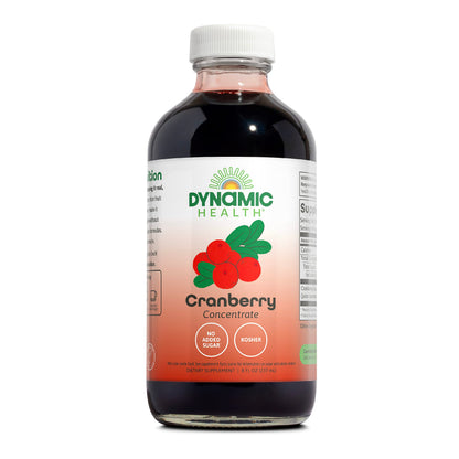 Dynamic Health 100% Pure Black Cherry Juice Concentrate, No Additives, Antioxidant Supplement, Urinary Tract & Joint Support, 16 Fl oz