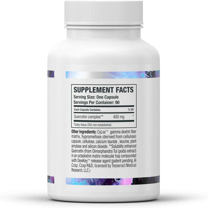 Tesseract Gut & Immune Support Bundle – ProButyrate 600mg & QuerciSorb Quercetin 400mg, 120 + 90 Capsules, Hypoallergenic, Gastrointestinal & Immune Health