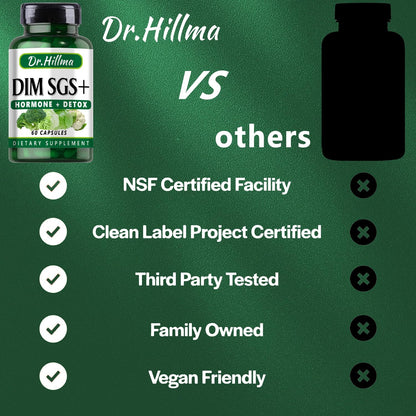 DIM Supplement 200mg Balance Your Hormones Naturally | Hormonal Harmony for Women & Men