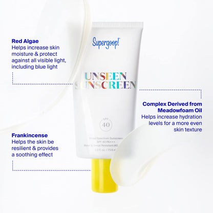 Supergoop! Unseen Sunscreen - SPF 40-0.5 fl oz - Invisible, Broad Spectrum