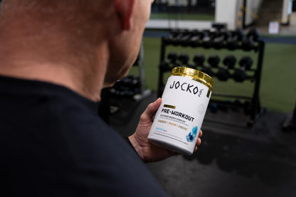 Jocko Fuel Preworkout Pro Series, Sour Gummy, Elite Performance Energy, Focus, Pump Formula, 300mg Natural Caffeine, L-Citrulline, Alpha GPC, L-Tyrosine, Peak ATP, High Intensity Training, 20 Servings